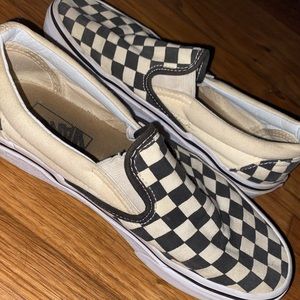 checkered vans